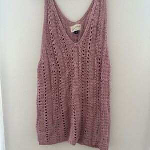 Universal Thread Mauve Knit Top